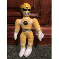 /RetroToysAndMore Mighty Morphin Power Rangers Yellow Ranger Plush Toy doll Action Pal 1993