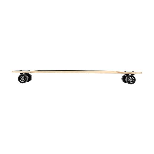  Retrospec Rift Drop-Through Longboard Skateboard Complete, Canadian Maple Wood Cruiser w/Drop-Through Trucks for Commuting, Cruising, Carving & Downhill Riding