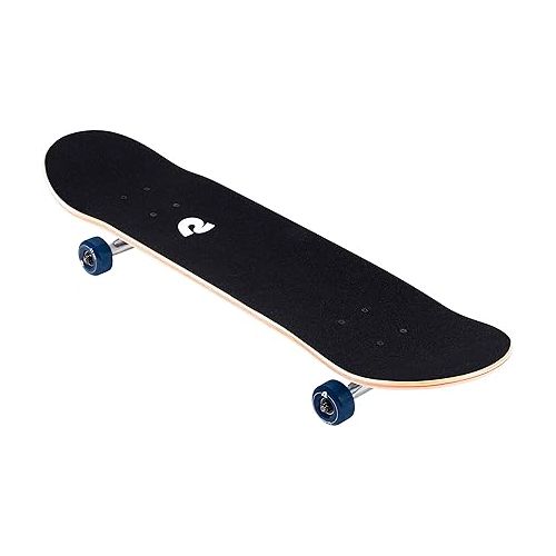  Retrospec Alameda Skateboard Complete | Canadian Maple Wood Deck w/ 5.5 Inch Aluminum Alloy Trucks for Commuting, Cruising, Carving & Downhill Riding