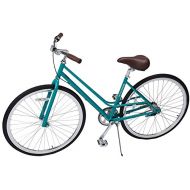 Retrospec Critical Cycles Dutch Step-Thru 3-Speed City Coaster Commuter Bicycle, Coral, 44cm/One Size