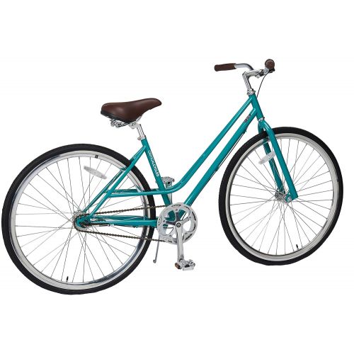  Retrospec Critical Cycles Dutch Step-Thru 3-Speed City Coaster Commuter Bicycle, Coral, 44cm/One Size