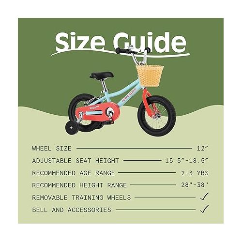  Retrospec Koda Plus Kids Bike for Boys & Girls Ages 2-3 Years - 12