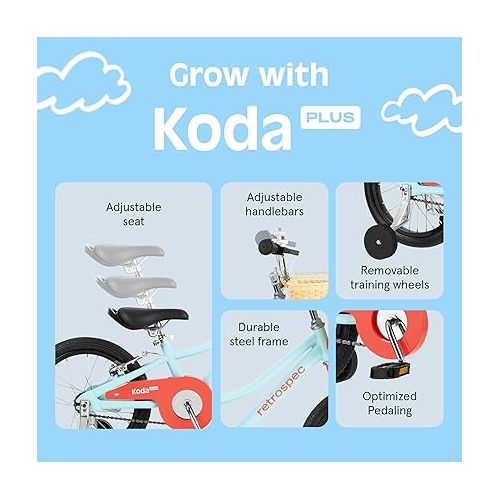  Retrospec Koda Plus Kids Bike for Boys & Girls Ages 4-6 Years - 16