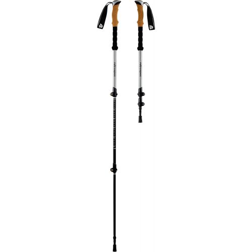  Retrospec Solstice Trekking & Ski Poles for Men & Women - Aluminum w/ Cork or Foam Grip - Adjustable & Collapsible Lightweight Hiking, Walking & Skiing Sticks