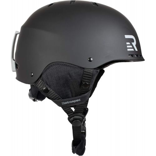  Retrospec H2 Ski & Snowboard Helmet, Convertible to Bike/Skate