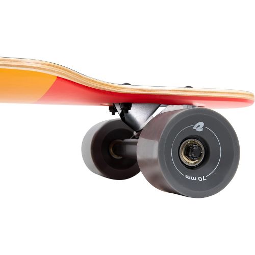  Retrospec Rift Drop-Through Longboard Skateboard Complete