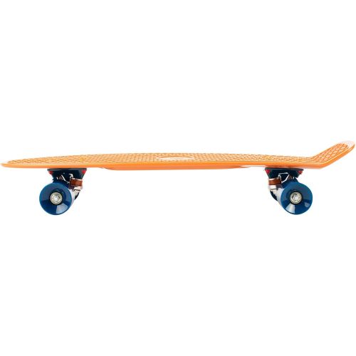  Retrospec Quip Skateboard 22.5 and 27 Classic Retro Plastic Cruiser Complete Skateboard with ABEC 7 Bearings and PU Wheels