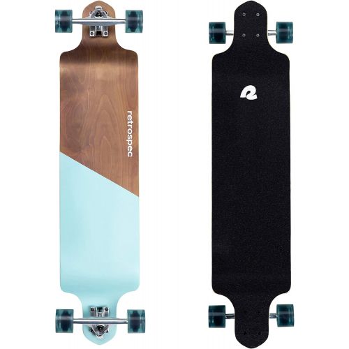  Retrospec Tidal 41-inch Drop-Down Longboard Skateboard Complete