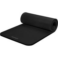 Retrospec Solana Yoga Mat 1 & 1/2 Thick w/Nylon Strap for Men & Women - Non Slip Exercise Mat for Yoga