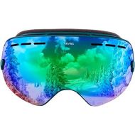 Retrospec G2 Ski and Snowboard Goggles for Men and Women,