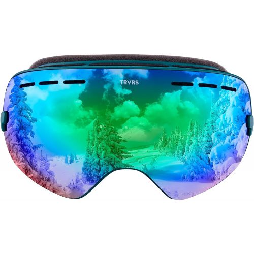  Retrospec G2 Ski and Snowboard Goggles for Men and Women,