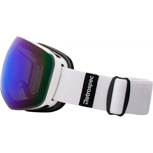  Retrospec G4 Youth Ski & Snowboard Goggles for Girls & Boys