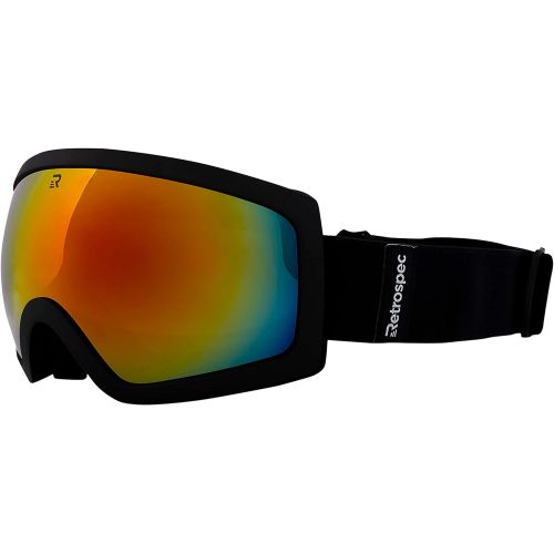  Retrospec G1 Ski & Snowboard Goggles for Men & Women