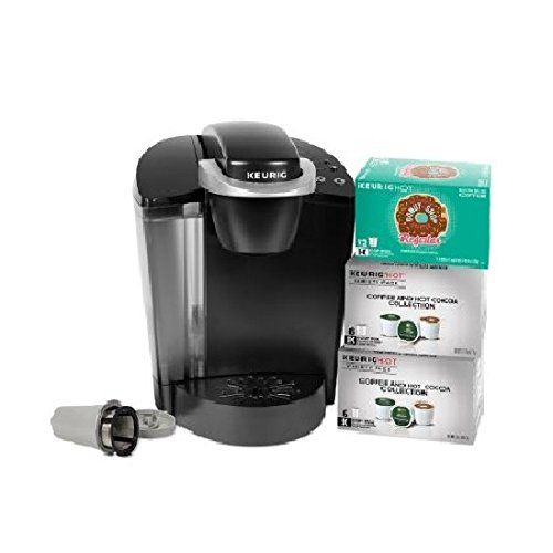  Keurig K50C Coffee Maker with My K-Cup Reusable Coffee Filter and 24 K-Cup Pods