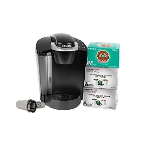  Keurig K50C Coffee Maker with My K-Cup Reusable Coffee Filter and 24 K-Cup Pods