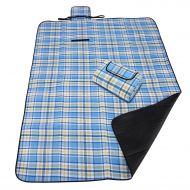 Reusable Waterproof Outdoor Picnic Blanket Fleece Mat with Carrying Case for Outdoor Beach Hiking Grass Travel