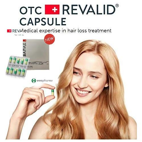  REVALID Revalid 90 Capsules - For Hair And Nails- ANTI HAIR LOSS All Hair Types