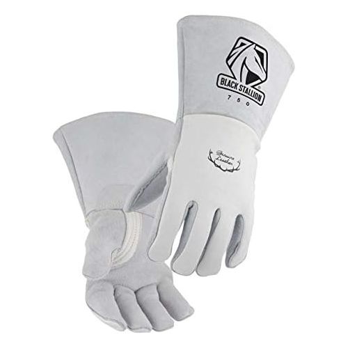  Revco Premium Grain Elkskin Stick Welding Gloves - Nomex Backing, Size X-Large