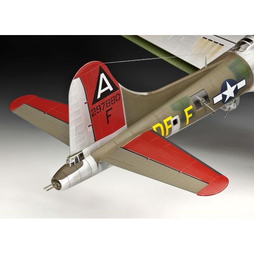  [아마존 핫딜]  [아마존핫딜]Revell Modellbausatz Flugzeug 1:72 - B-17G Flying Fortress im Massstab 1:72, Level 5, originalgetreue Nachbildung mit vielen Details, 04283