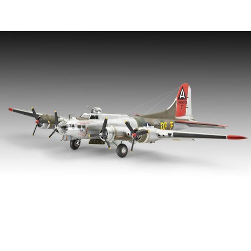  [아마존 핫딜]  [아마존핫딜]Revell Modellbausatz Flugzeug 1:72 - B-17G Flying Fortress im Massstab 1:72, Level 5, originalgetreue Nachbildung mit vielen Details, 04283