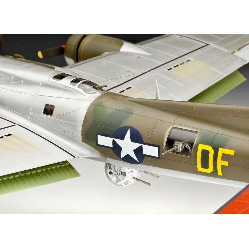  [아마존 핫딜]  [아마존핫딜]Revell Modellbausatz Flugzeug 1:72 - B-17G Flying Fortress im Massstab 1:72, Level 5, originalgetreue Nachbildung mit vielen Details, 04283