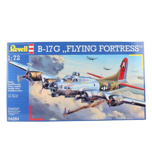  [아마존 핫딜]  [아마존핫딜]Revell Modellbausatz Flugzeug 1:72 - B-17G Flying Fortress im Massstab 1:72, Level 5, originalgetreue Nachbildung mit vielen Details, 04283