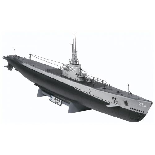  Revell Mongram 172 Gato class submarine by Revell-Monogram
