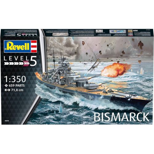  Revell of Germany Revell Germany Battleship Bismarck Model Kit