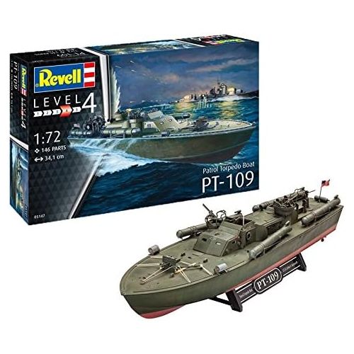  Revell 05147, Patrol Torpedo Boat PT-109, 1:72 scale plastic model