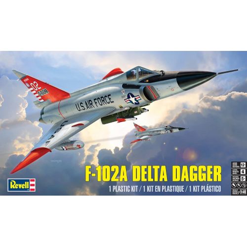  Revell F-102A Delta Dagger Plastic Model Kit