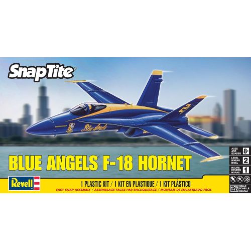  Revell SnapTite F-18 Blue Angels Plastic Model Kit