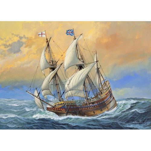  Revell of Germany Revell Germany Pilgrim Ship Mayflower Model Kit