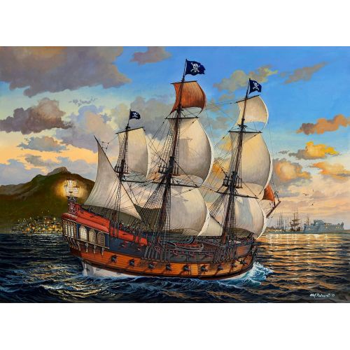  Revell of Germany Pirate Ship Plastic Model Kit