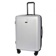 Revo Luna Expandable Hardside Spinner, 26, Silver