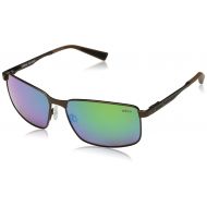 Revo RE 1047 Knox Polarized Navigator Sunglasses, Brown Green Water, 59 mm