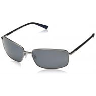 Revo Mens Polarized Sunglasses Tate Soft Rectangle Frame 61 mm