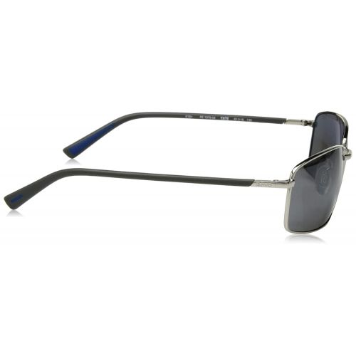  Revo Mens Polarized Sunglasses Tate Soft Rectangle Frame 61 mm