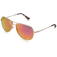 Revo Unisex RE 1014 Relay Aviator Polarized UV Protection Sunglasses, Gold Frame, Spectra Lens