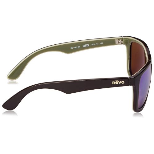  Revo Unisex 1001 Otis Polarized Square Sunglasses