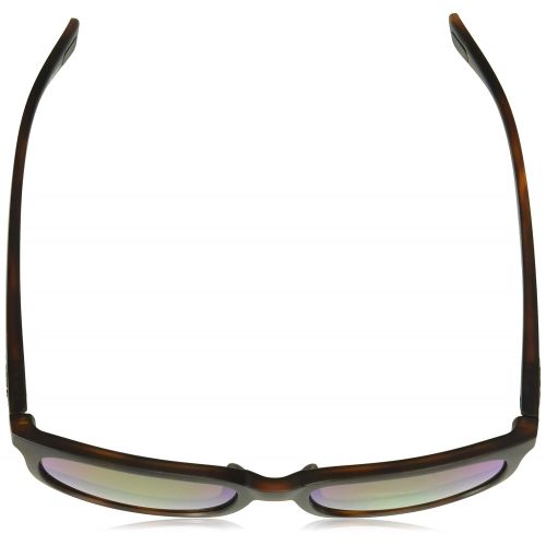  Revo RE 1050 Slater Polarized Wayfarer Sunglasses, Matte Black Blue Water, 55 mm