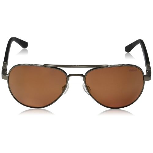  Revo Mens Polarized Sunglasses Raconteur Aviator Frame 58 mm