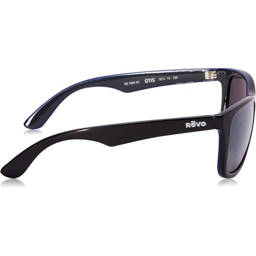  Revo Polarized Sunglasses Otis Modified Rectangle Frame 57 mm