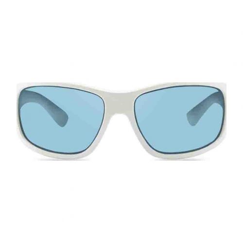  Revo Baseliner RE 1006 Polarized Wrap Sunglasses, Crystal Grey/Green Water, 61 mm