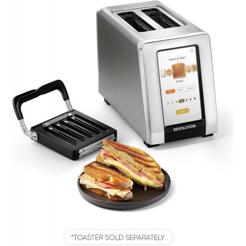  Panini Press accessory for Revolution toasters. Make paninis, melts, quesadillas and more in your Revolution toaster.