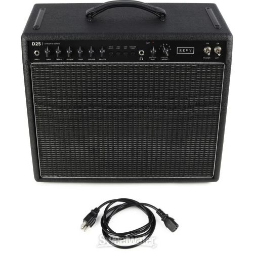  Revv Dynamis D25 Combo Amp - Black