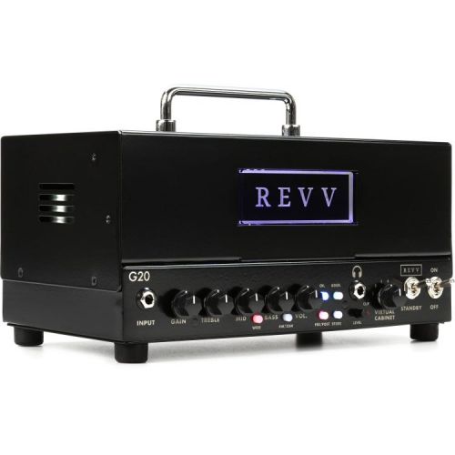  Revv G20 20/4-watt Tube Head with 1 x 12-inch Cabinet and Footswitch Bundle