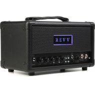 Revv G20 Tolexed Headshell 20/4-watt, 2-channel Tube Guitar Amp Head - Charcoal Tweed, Sweetwater Exclusive