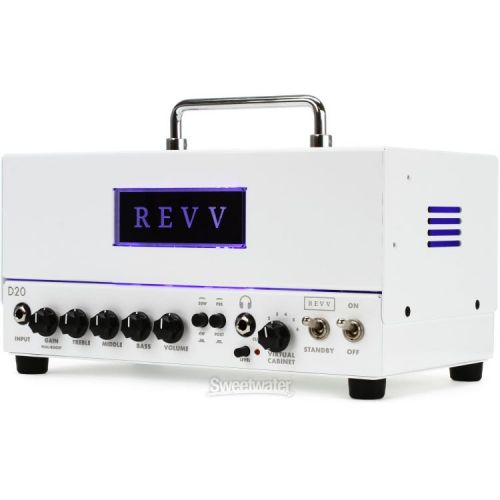  Revv D20 20-/4-watt Tube Head - White