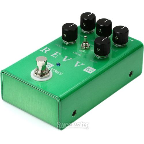  Revv G2 Green Channel Preamp/Overdrive/Distortion Pedal