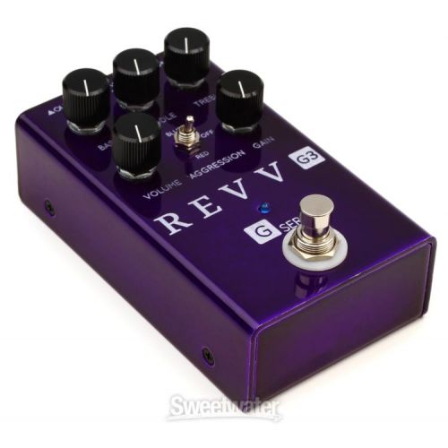  Revv G3 Purple Channel Preamp/Overdrive/Distortion Pedal